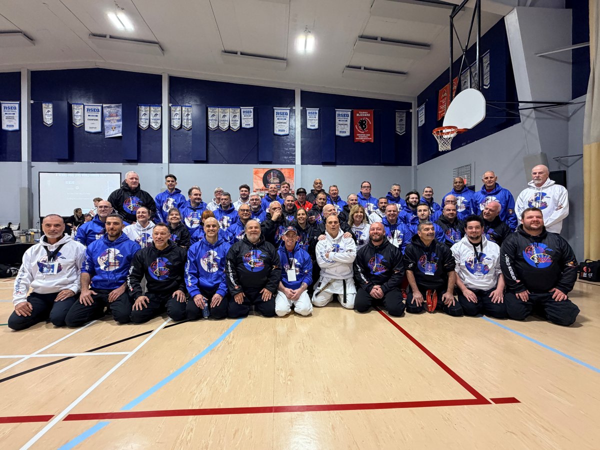 Renshi Mathias et Sensei Kevin au stage international de Lévis 2026 au Canada