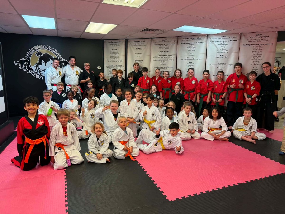 Cours donné au Dojo d’Arts Martiaux de Lévis